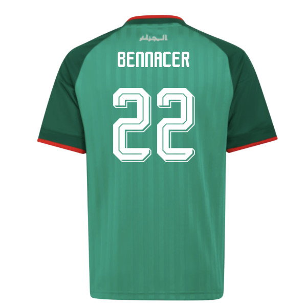 2026-2027 Algeria Away Shirt (Kids) (Bennacer 22)-SoccerKits Hub | Buy Soccer Jerseys Online